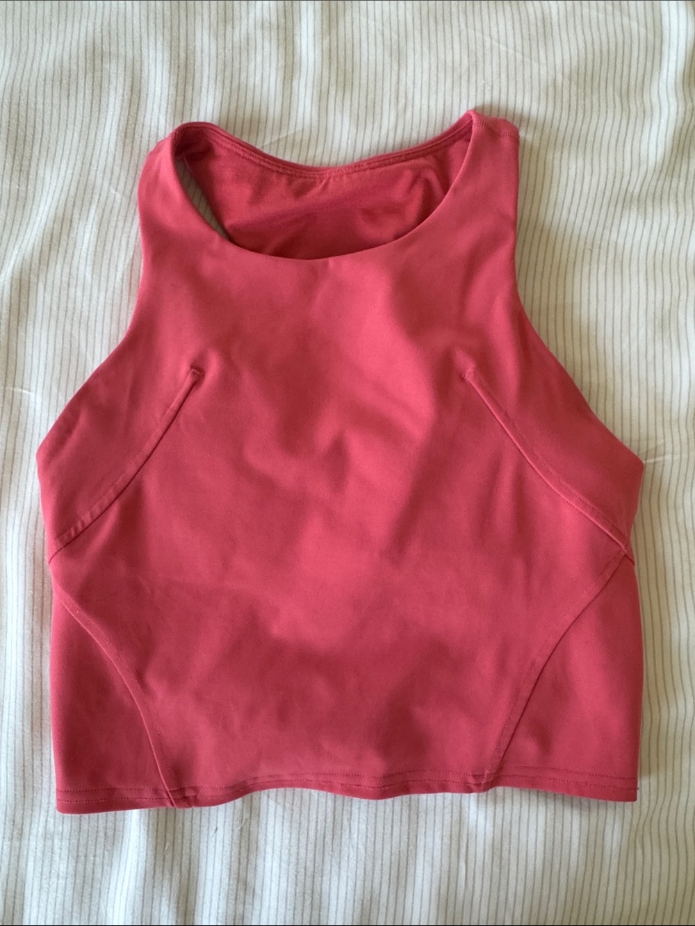 Women's lululemon wunder train racerback - orange/pink color